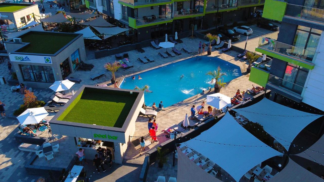 San Francisco Aparthotel Pool & Spa Mamaia Nord Năvodari المظهر الخارجي الصورة